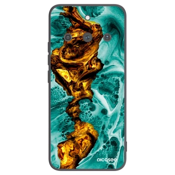 Picasee fekete szilikon tok az alábbi mobiltelefonokra Realme 11 Pro+ - Goldsky