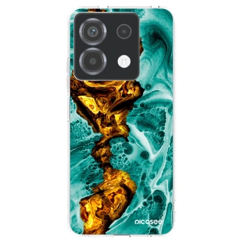 Picasee átlátszó szilikon tok az alábbi mobiltelefonokra Xiaomi Poco X6 - Goldsky