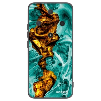 Picasee fekete szilikon tok az alábbi mobiltelefonokra Honor Magic6 Lite 5G - Goldsky