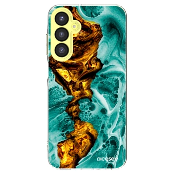 Picasee átlátszó szilikon tok az alábbi mobiltelefonokra Samsung Galaxy A25 A256B 5G - Goldsky