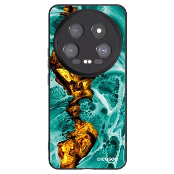 Picasee fekete szilikon tok az alábbi mobiltelefonokra Xiaomi 14 Ultra - Goldsky