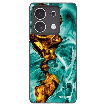 Picasee fekete szilikon tok az alábbi mobiltelefonokra Xiaomi Redmi Note 13 4G - Goldsky