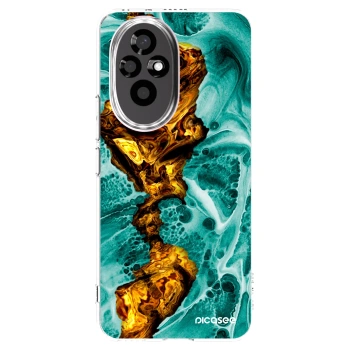 Picasee átlátszó szilikon tok az alábbi mobiltelefonokra Honor 200 Pro 5G - Goldsky