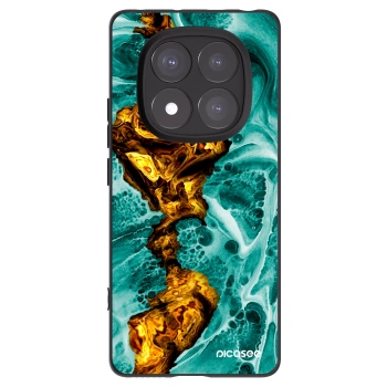 Picasee fekete szilikon tok az alábbi mobiltelefonokra Xiaomi Redmi Note 14 Pro 5G - Goldsky