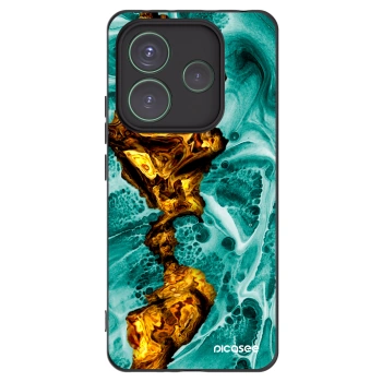 Picasee fekete szilikon tok az alábbi mobiltelefonokra Xiaomi Redmi Note 14 5G - Goldsky