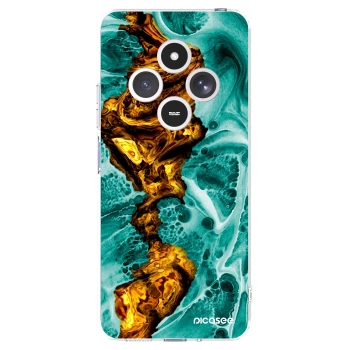 Picasee átlátszó szilikon tok az alábbi mobiltelefonokra Xiaomi Redmi 14C - Goldsky