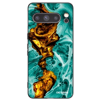 Picasee fekete szilikon tok az alábbi mobiltelefonokra Google Pixel 8 Pro - Goldsky