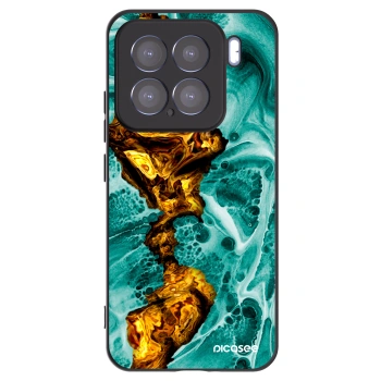 Picasee fekete szilikon tok az alábbi mobiltelefonokra Xiaomi 15 - Goldsky