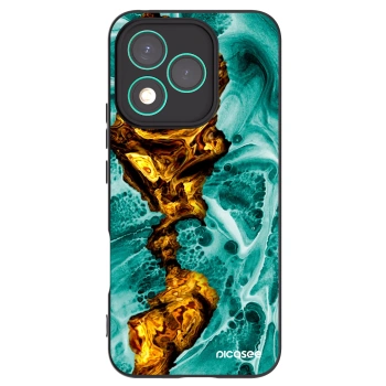 Picasee fekete szilikon tok az alábbi mobiltelefonokra Honor 400 Lite 5G - Goldsky