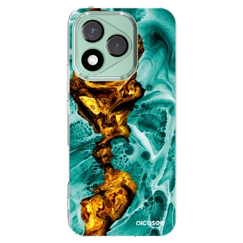 Picasee átlátszó szilikon tok az alábbi mobiltelefonokra Honor 400 Lite 5G - Goldsky