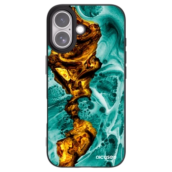 Picasee fekete szilikon tok az alábbi mobiltelefonokra Apple iPhone 17 - Goldsky