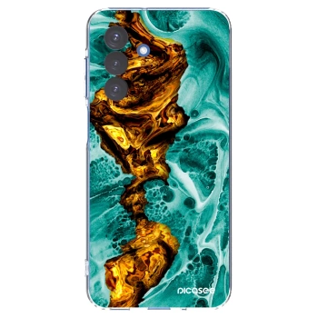 Picasee átlátszó szilikon tok az alábbi mobiltelefonokra Samsung Galaxy A17 5G - Goldsky
