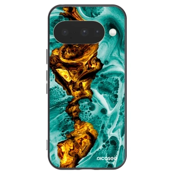 Picasee fekete szilikon tok az alábbi mobiltelefonokra Google Pixel 10 - Goldsky