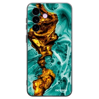 Picasee fekete szilikon tok az alábbi mobiltelefonokra Samsung Galaxy A57 5G - Goldsky