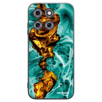 Picasee fekete szilikon tok az alábbi mobiltelefonokra Motorola Moto G77 - Goldsky