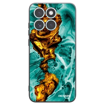 Picasee fekete szilikon tok az alábbi mobiltelefonokra Motorola Edge 70 Fusion - Goldsky