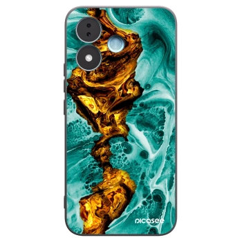 Picasee fekete szilikon tok az alábbi mobiltelefonokra Xiaomi Redmi Note 17 5G - Goldsky