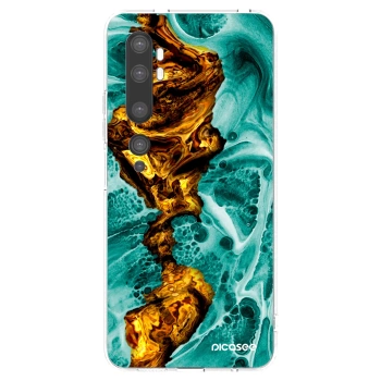 Picasee átlátszó szilikon tok az alábbi mobiltelefonokra Xiaomi Mi Note 10 (Pro) - Goldsky