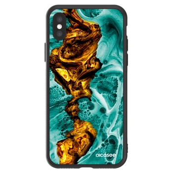 Picasee ULTIMATE CASE Apple iPhone X/XS - készülékre - Goldsky