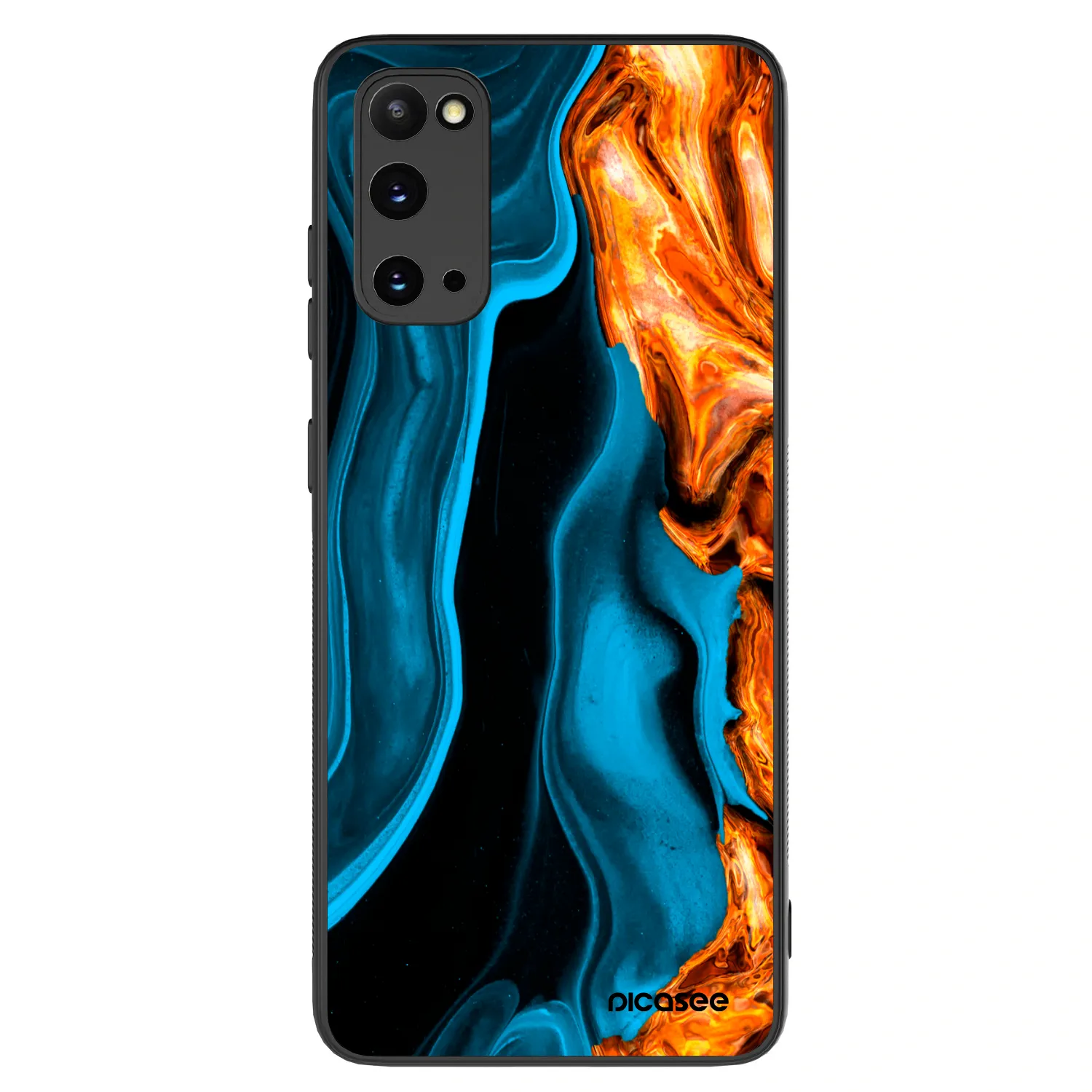 Picasee ULTIMATE CASE Samsung Galaxy S20 G980F - készülékre - Gold blue