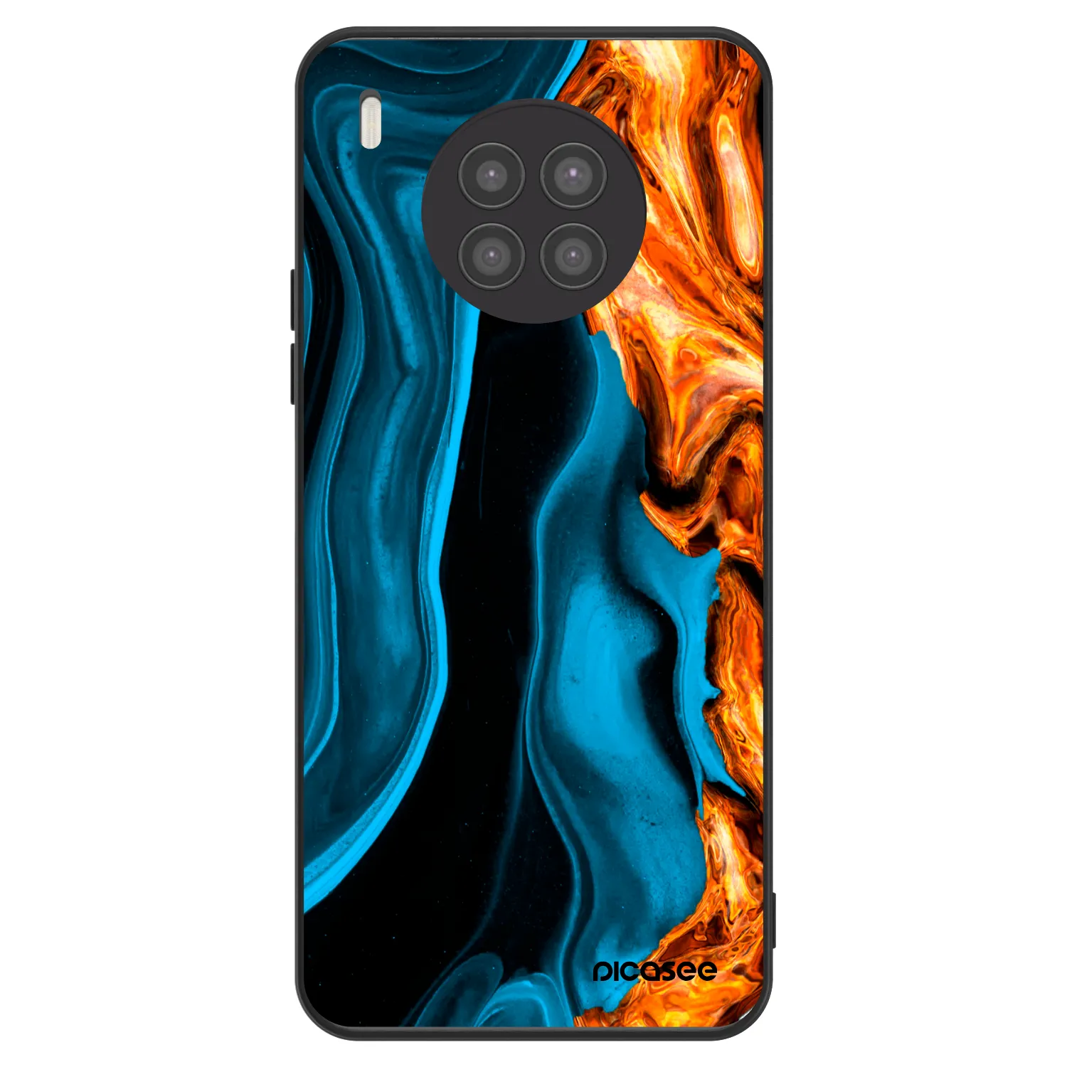 Picasee ULTIMATE CASE Huawei Nova 8i - készülékre - Gold blue