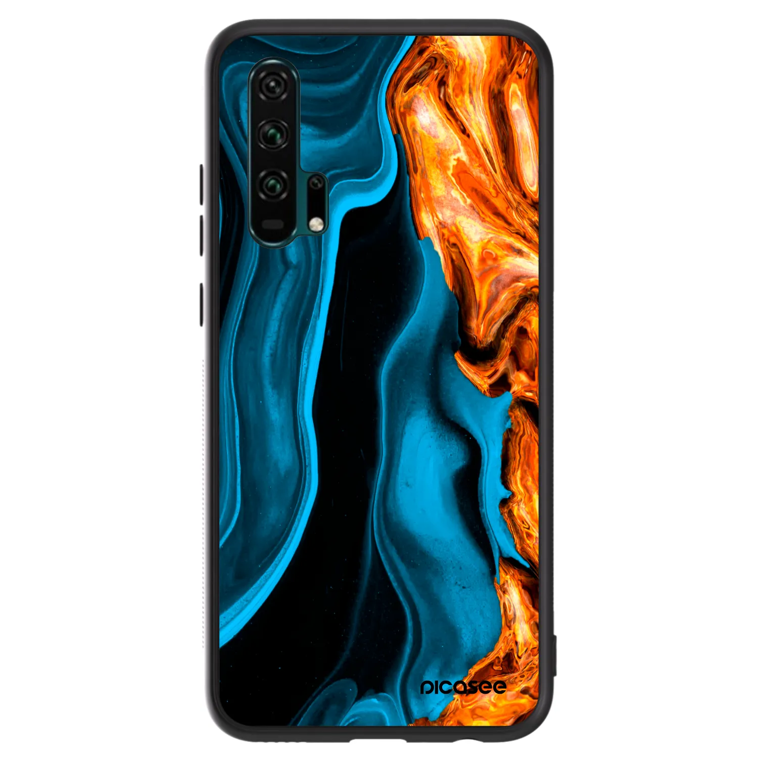 Picasee ULTIMATE CASE Honor 20 Pro - készülékre - Gold blue