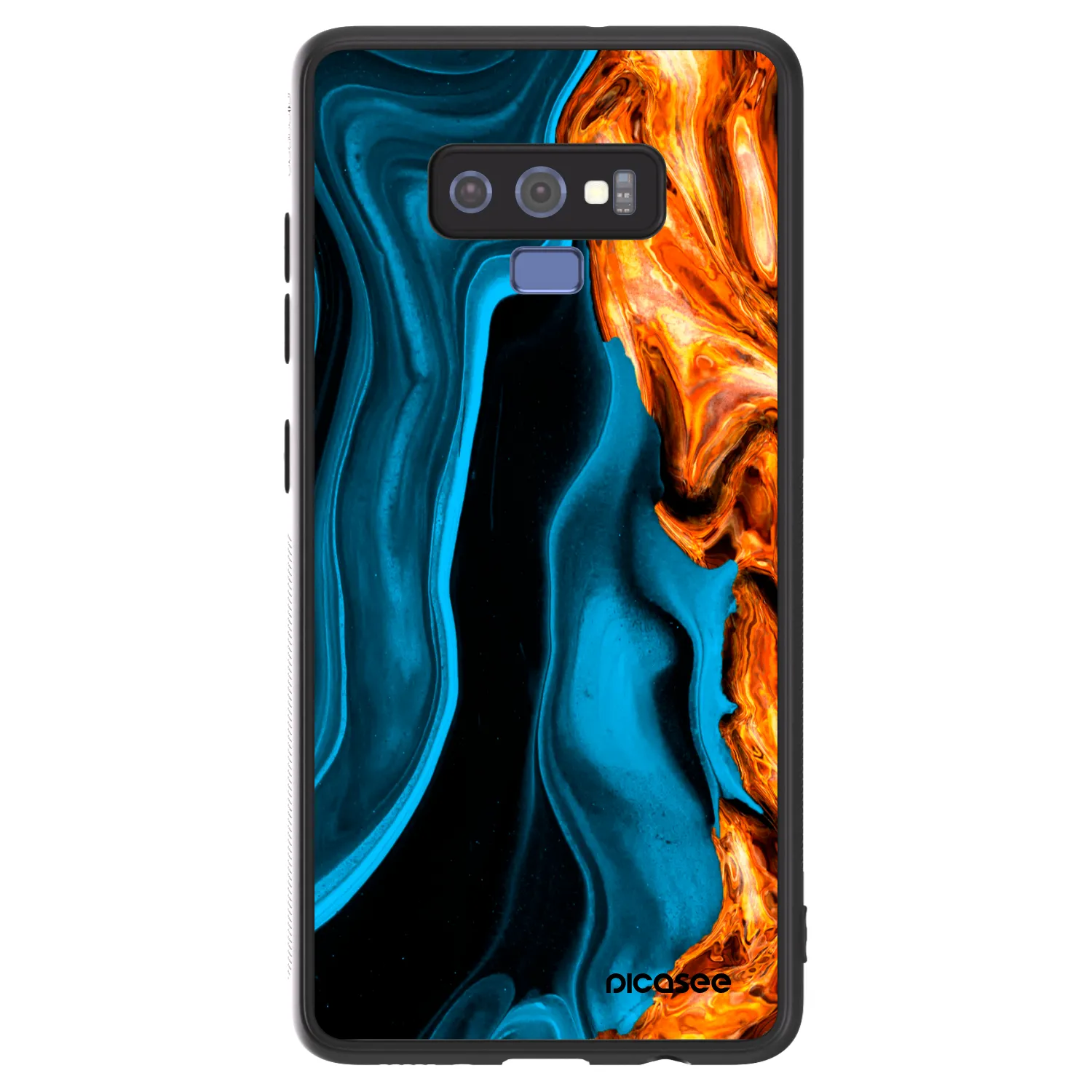 Picasee ULTIMATE CASE Samsung Galaxy Note 9 N960F - készülékre - Gold blue