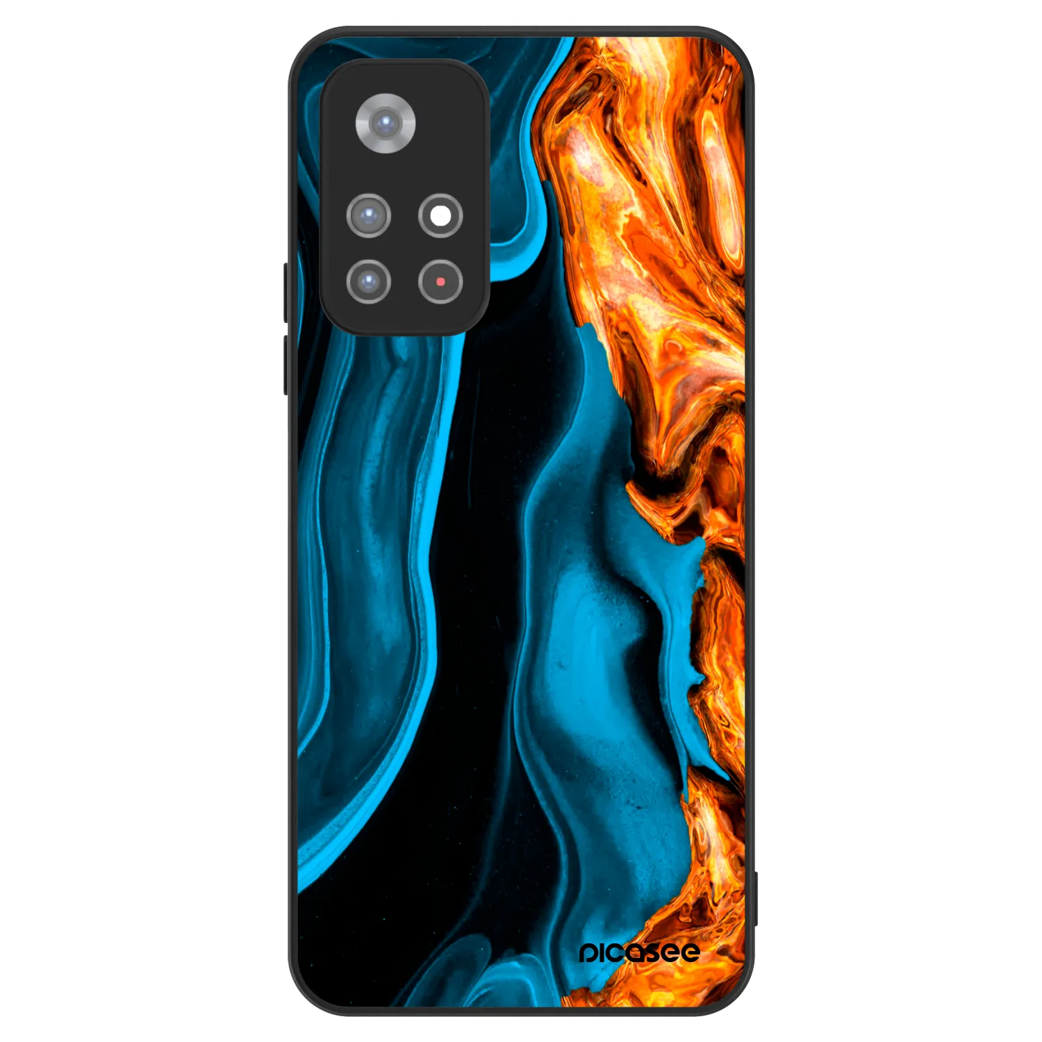 Picasee ULTIMATE CASE Xiaomi Redmi Note 11S 5G - készülékre - Gold blue