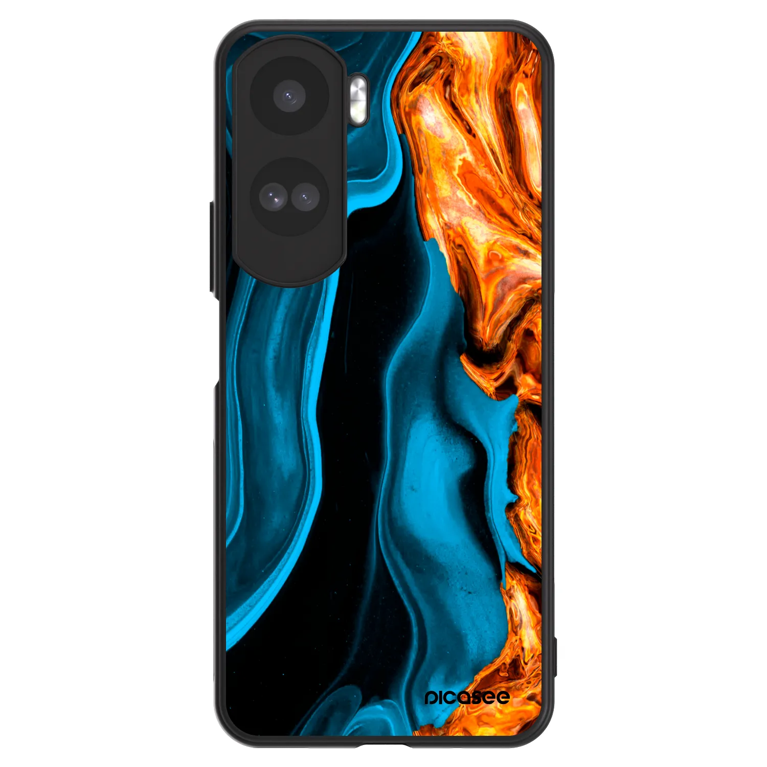 Picasee ULTIMATE CASE Honor 90 Lite 5G - készülékre - Gold blue