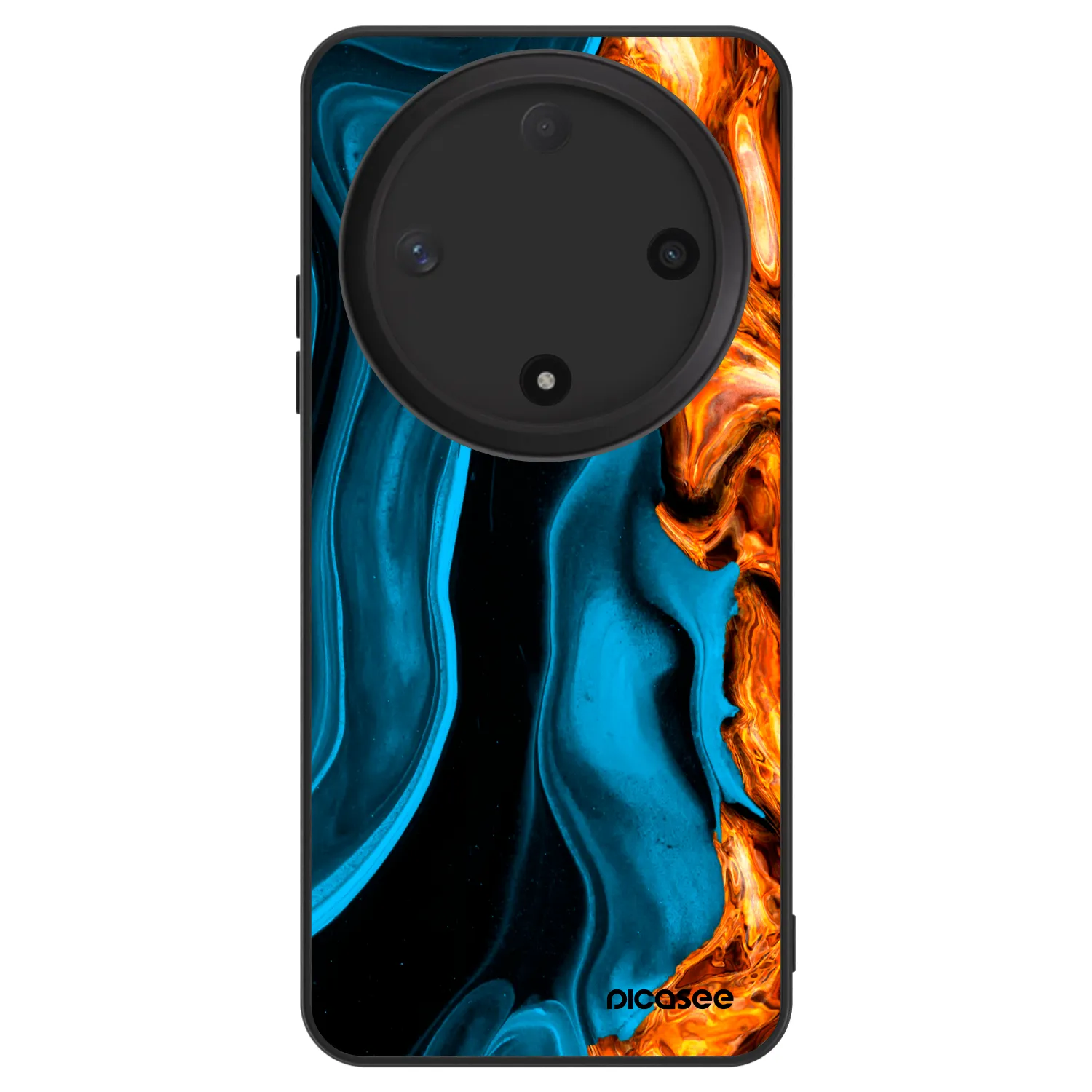 Picasee ULTIMATE CASE Honor Magic6 Lite 5G - készülékre - Gold blue