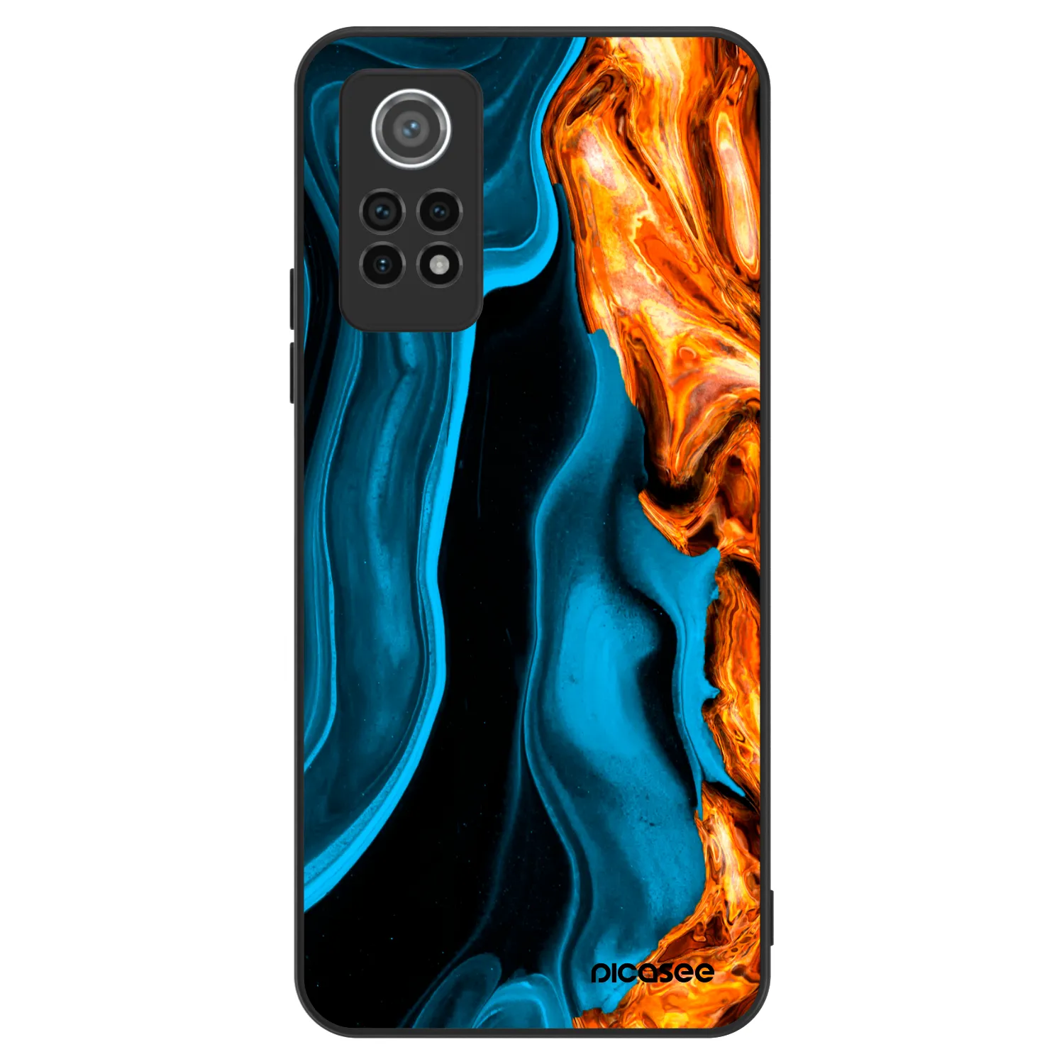 Picasee ULTIMATE CASE Xiaomi Redmi Note 12 Pro 4G - készülékre - Gold blue