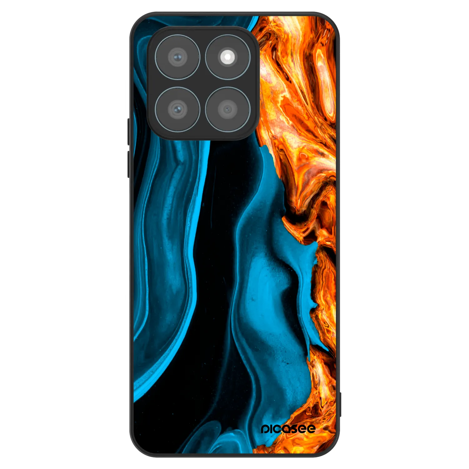 Picasee ULTIMATE CASE Honor X8b - készülékre - Gold blue