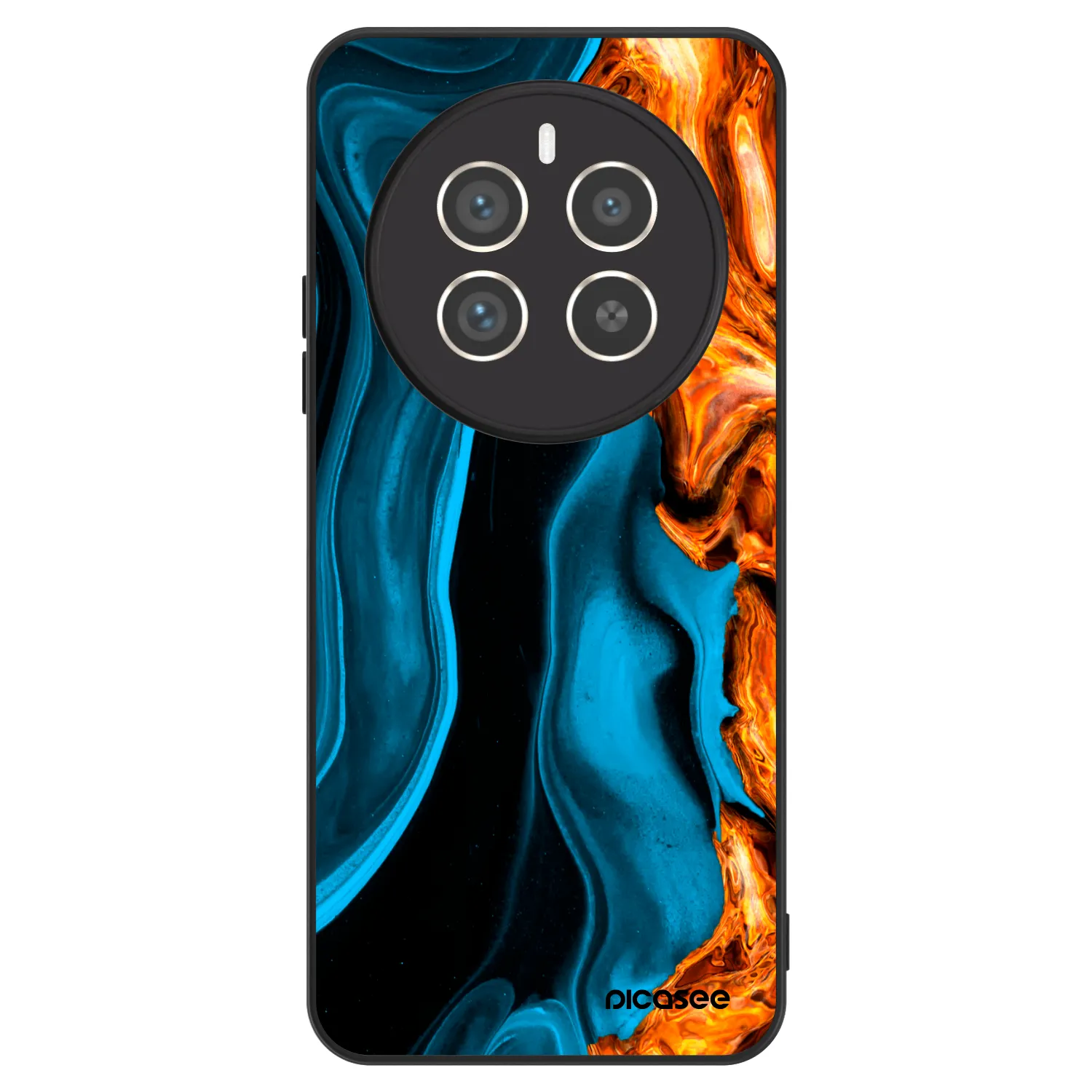 Picasee ULTIMATE CASE Realme 12 Pro 5G - készülékre - Gold blue