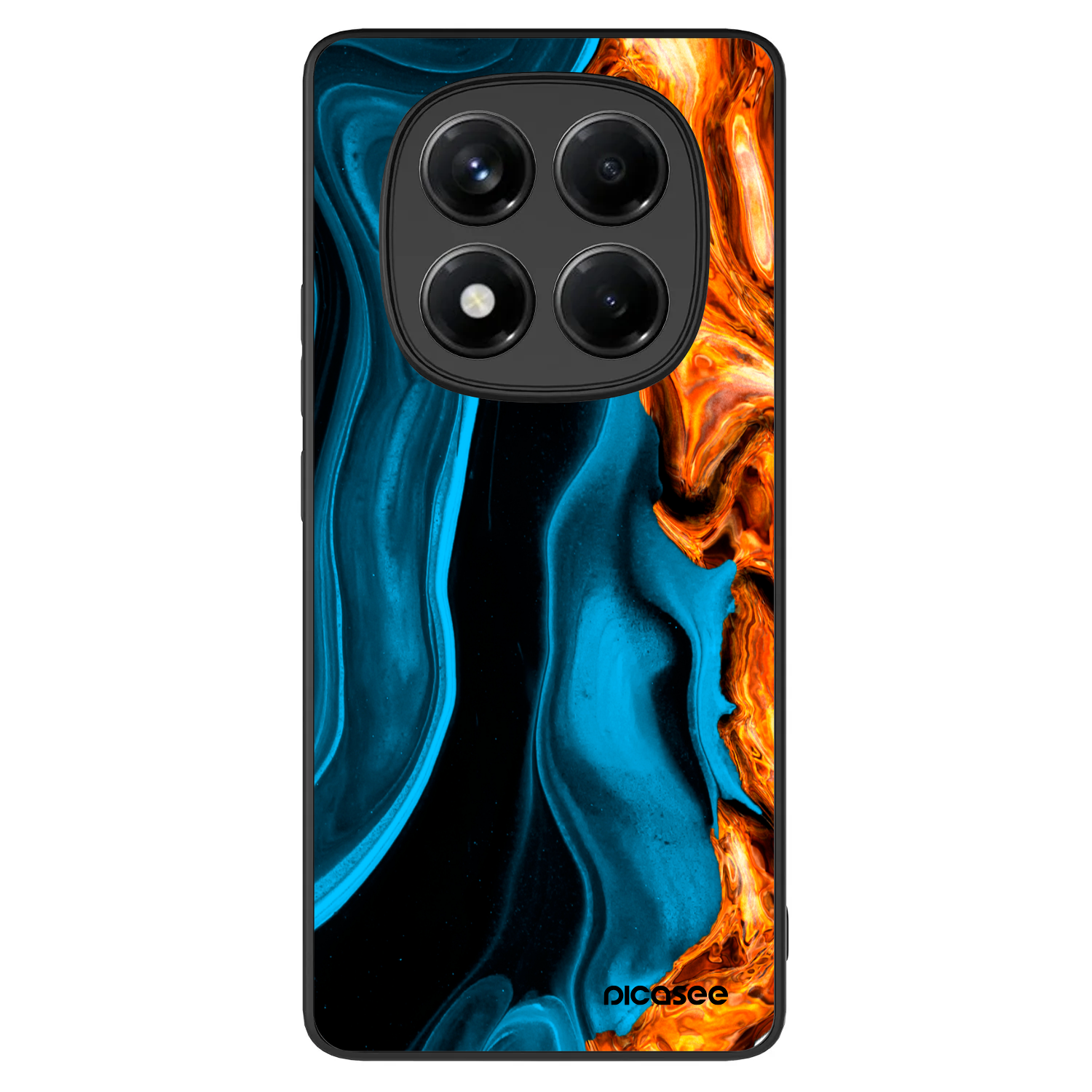 Picasee ULTIMATE CASE Xiaomi Redmi Note 14 Pro+ 5G - készülékre - Gold blue