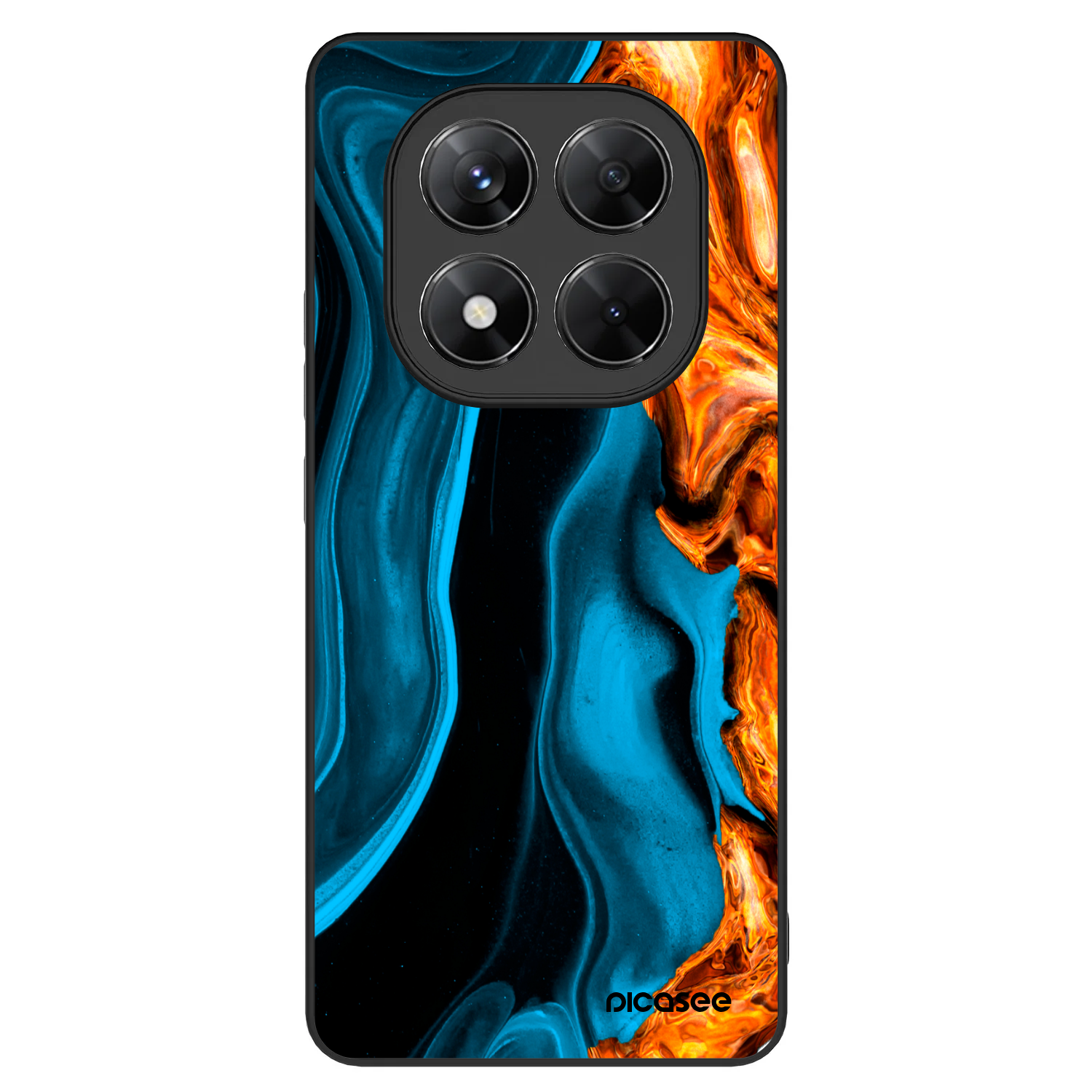 Picasee ULTIMATE CASE Xiaomi Redmi Note 14 Pro 5G - készülékre - Gold blue