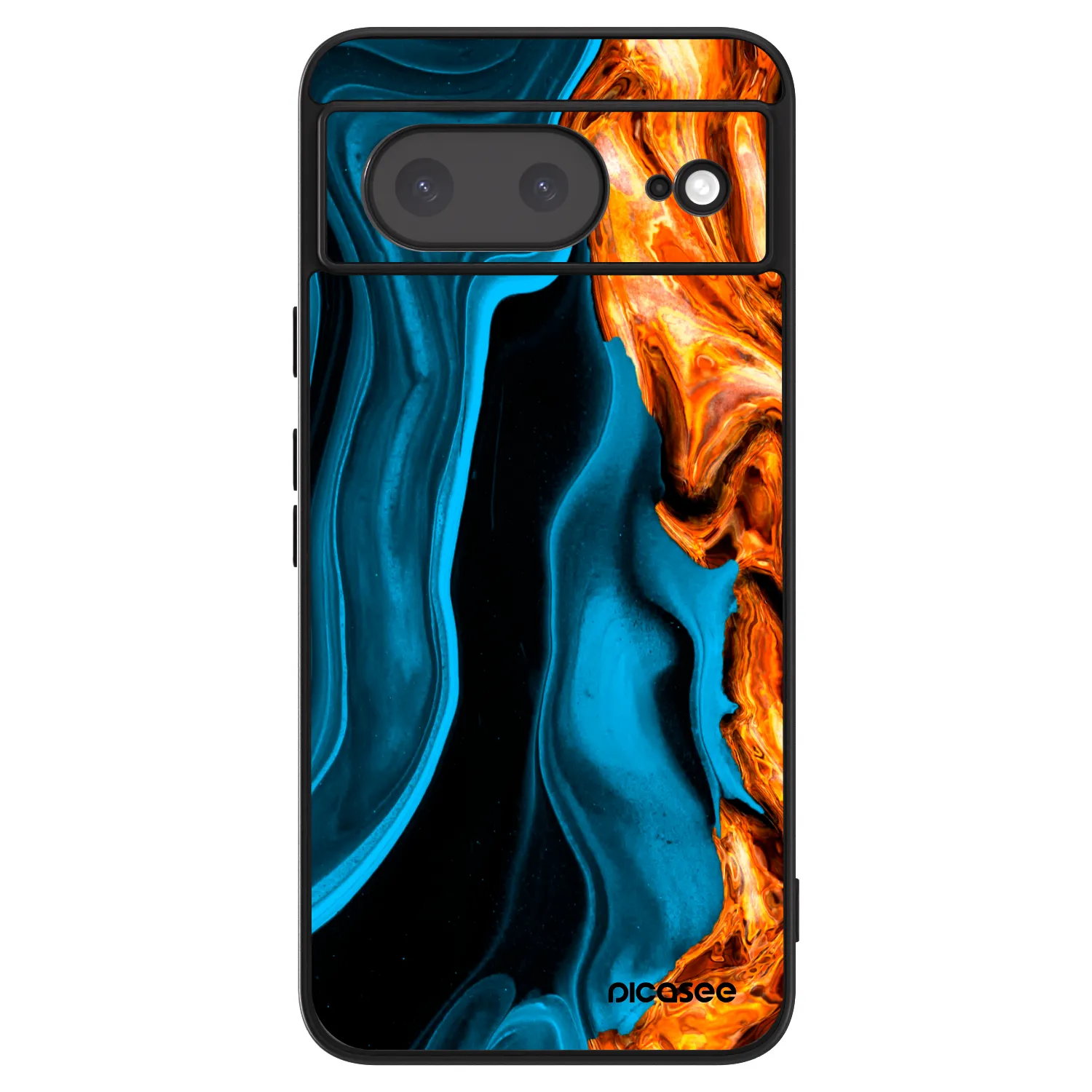 Picasee ULTIMATE CASE Google Pixel 8a - készülékre - Gold blue