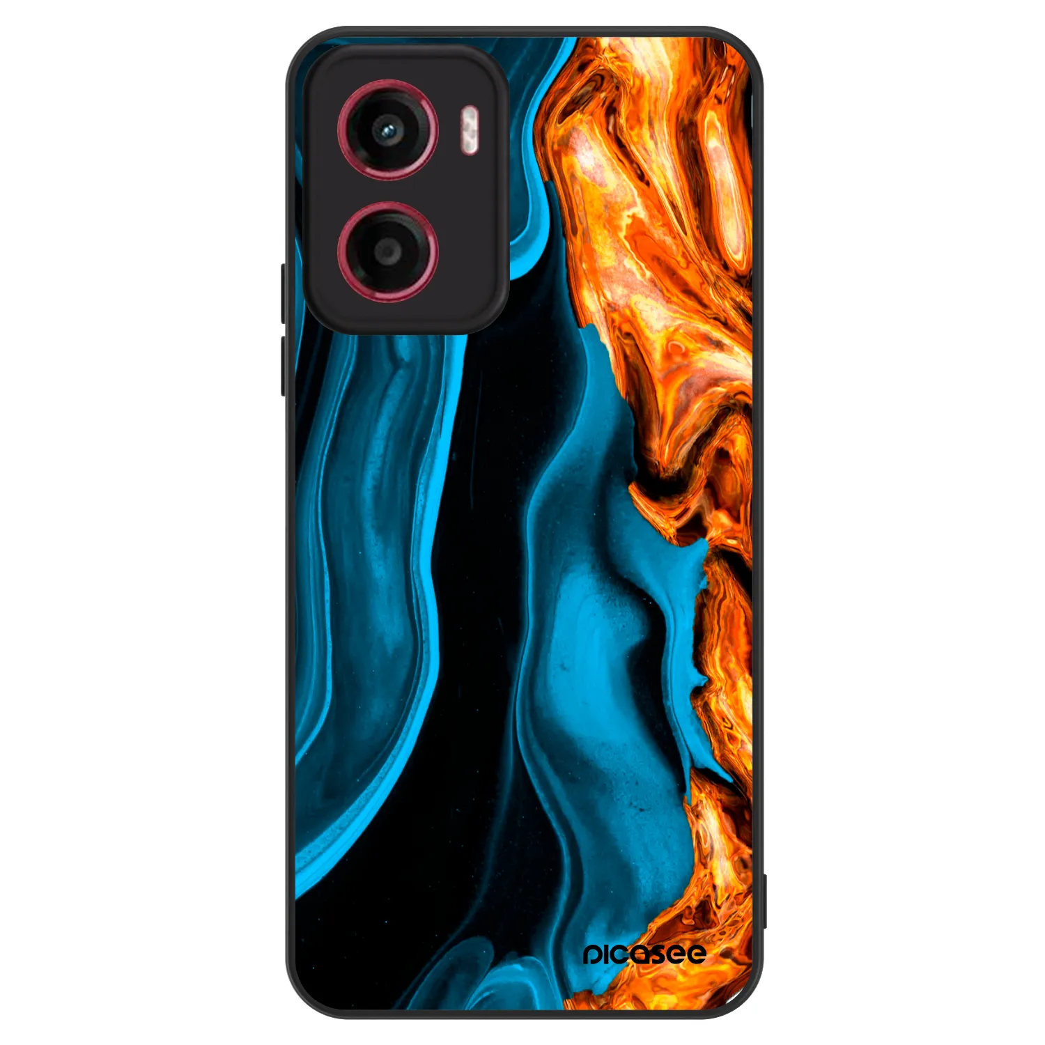 Picasee ULTIMATE CASE Motorola Moto G05 - készülékre - Gold blue