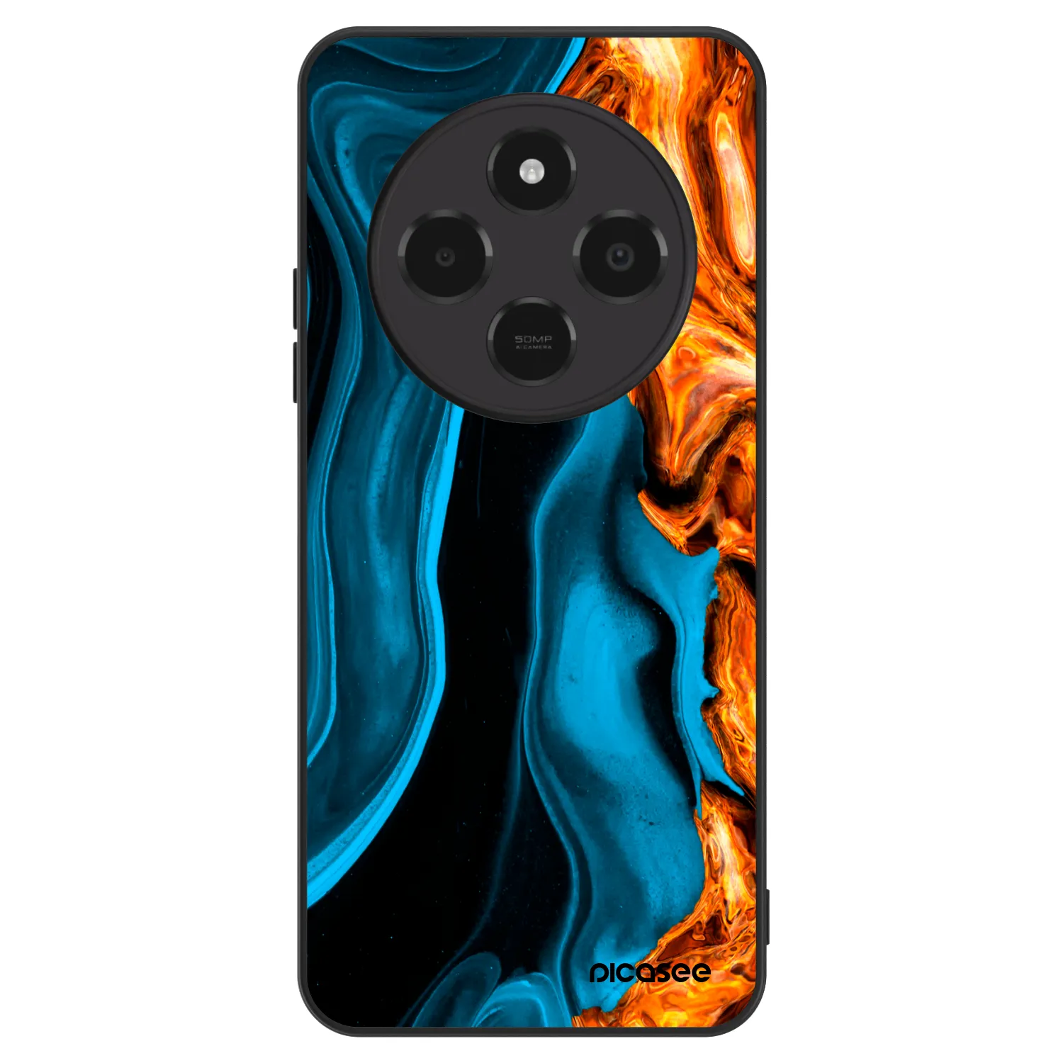 Picasee ULTIMATE CASE Xiaomi Poco C75 - készülékre - Gold blue