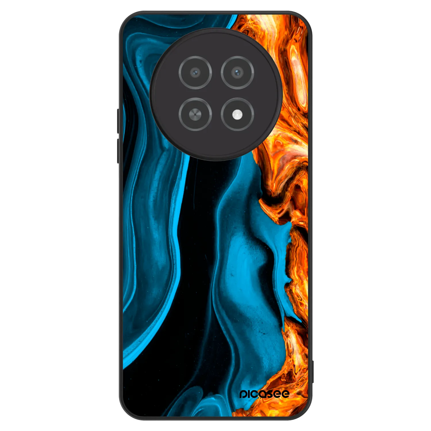 Picasee ULTIMATE CASE Realme 12X - készülékre - Gold blue