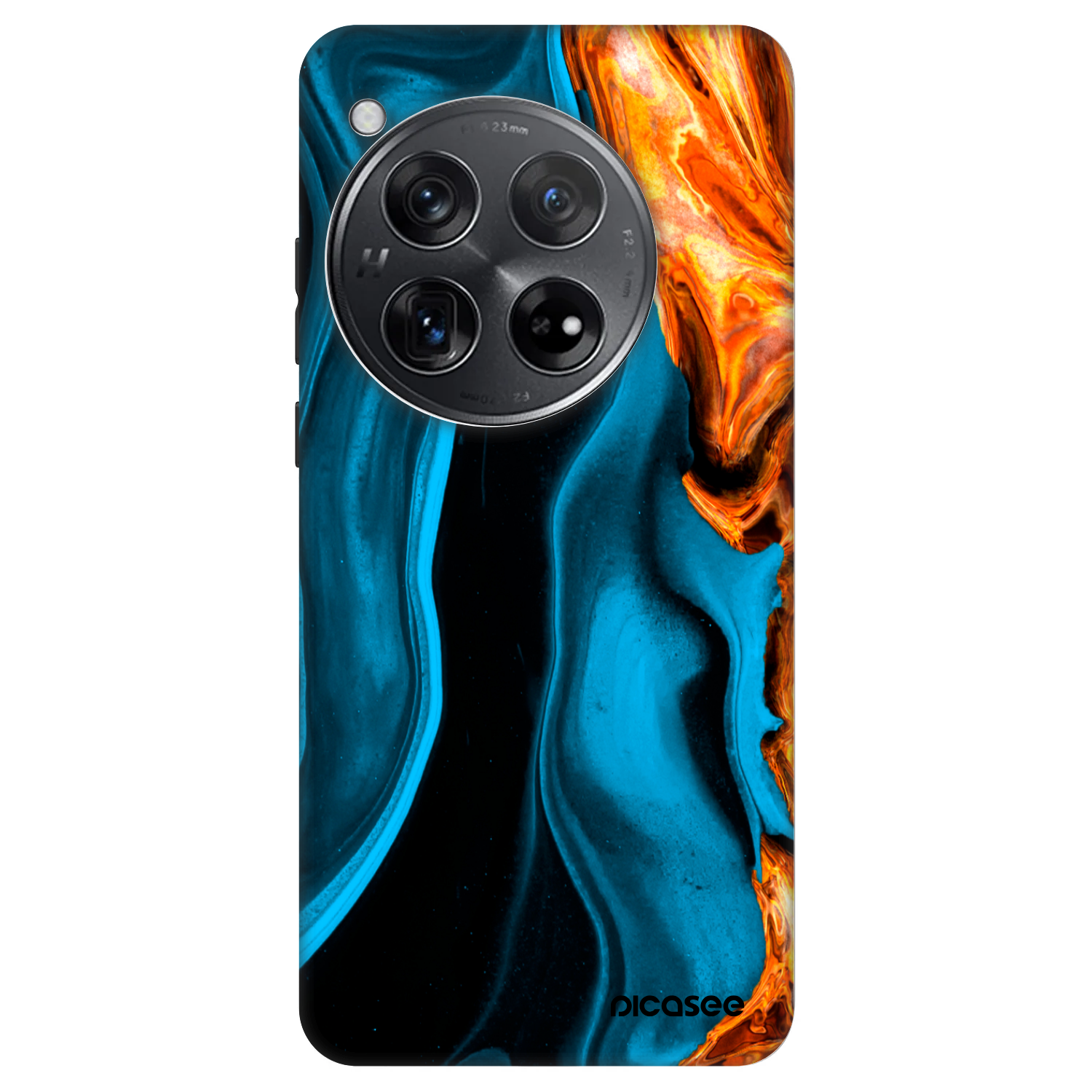 Picasee Fashion Case OnePlus 12 5G - Gold blue