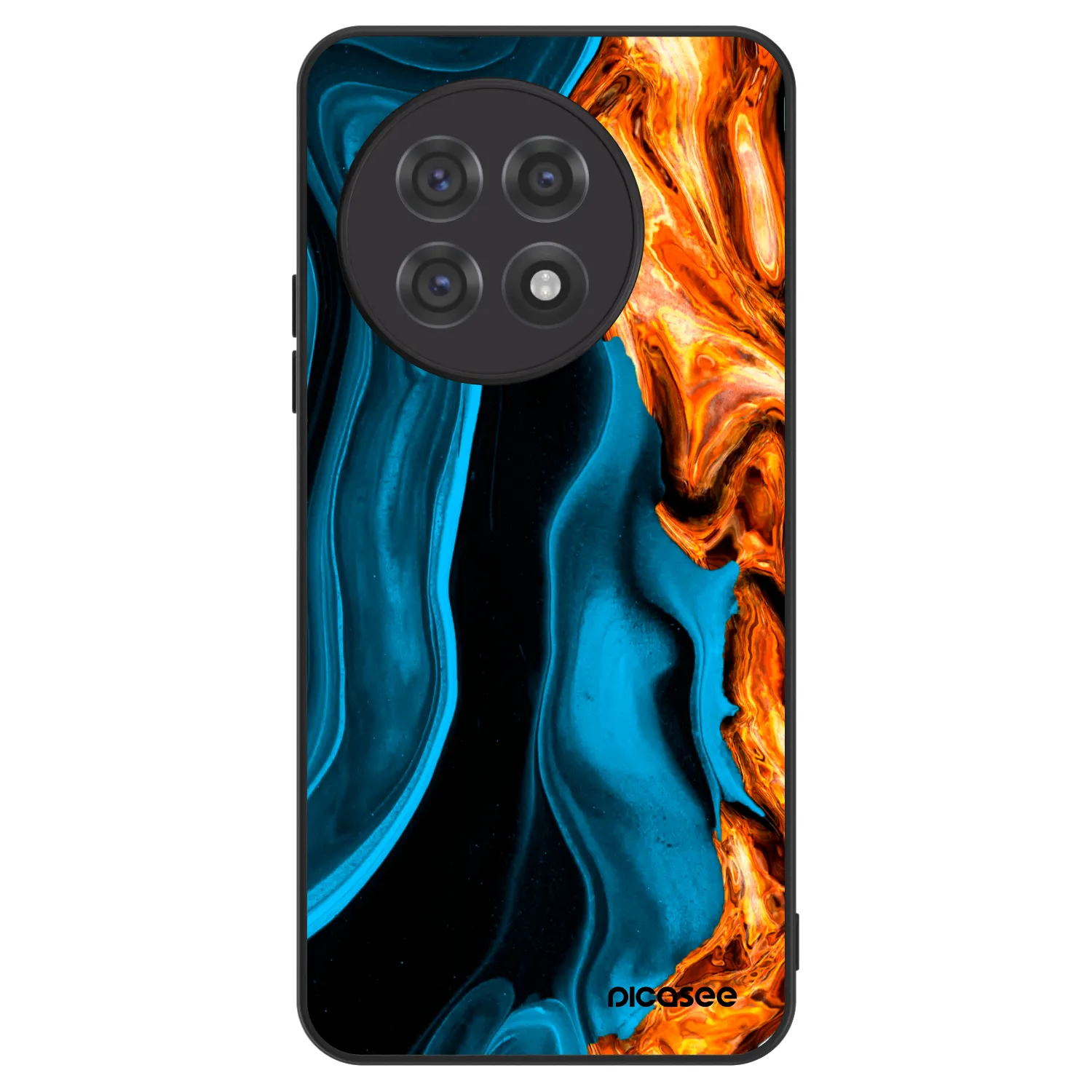 Picasee ULTIMATE CASE OnePlus 13R 5G - készülékre - Gold blue