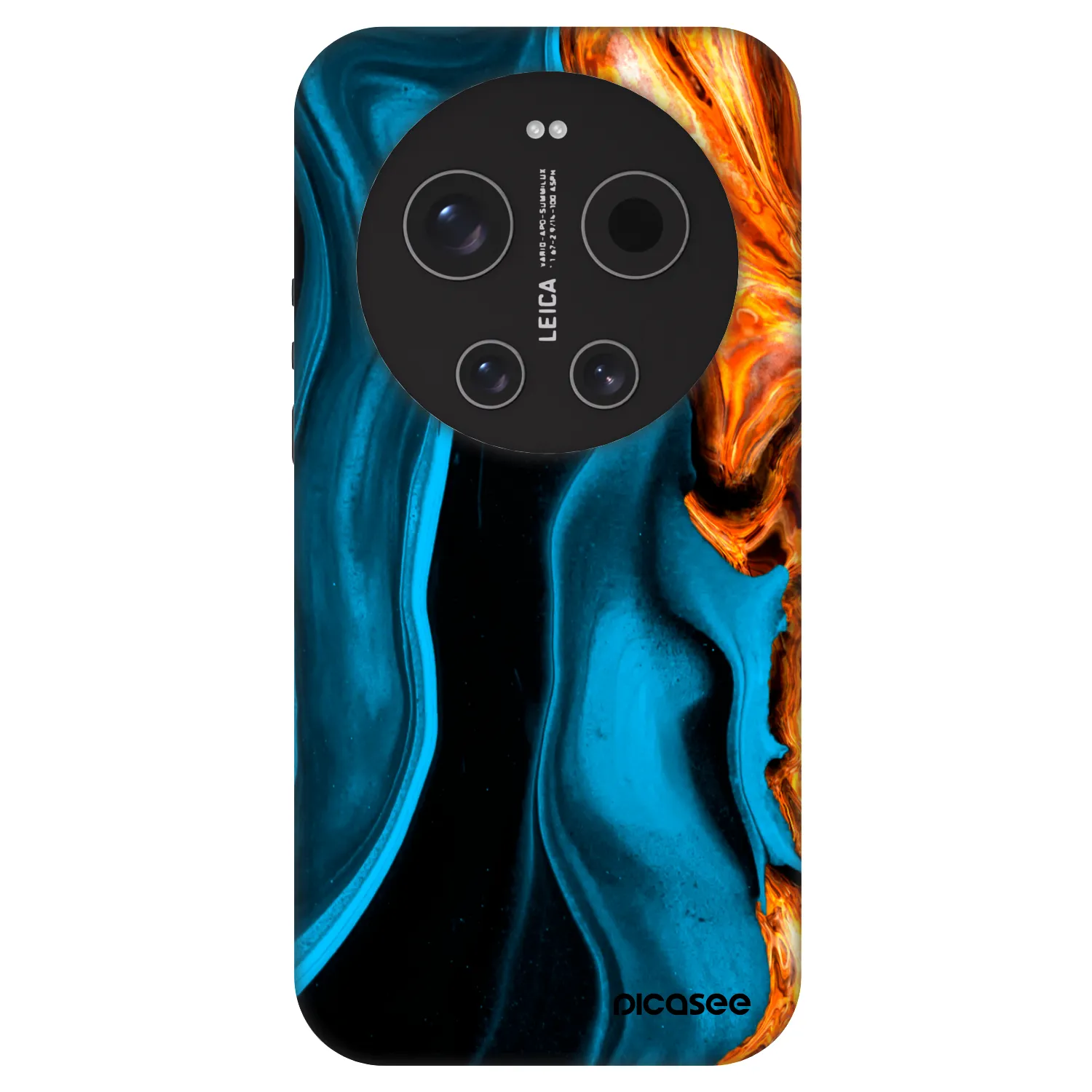 Picasee Fashion Case Xiaomi 17 Ultra - Gold blue