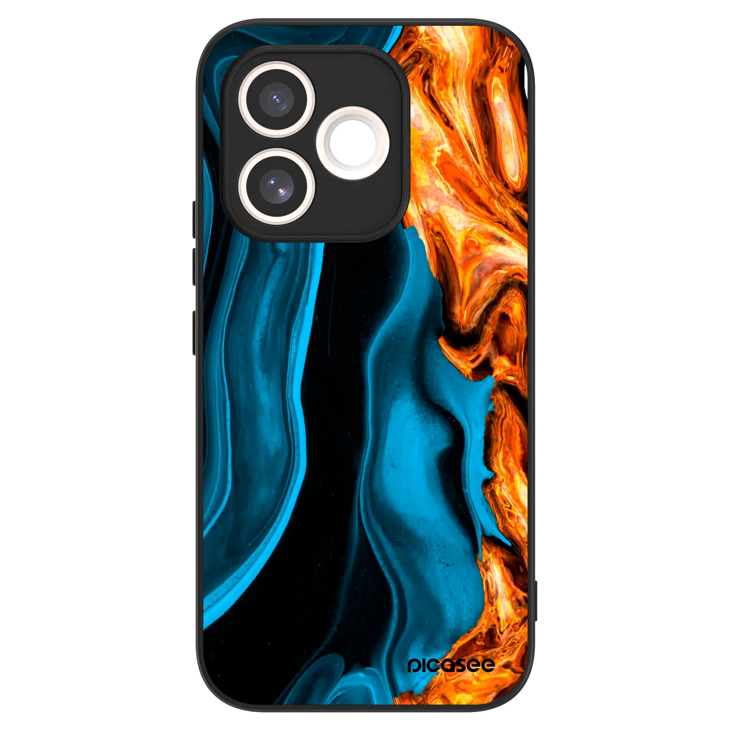 Picasee ULTIMATE CASE Honor 600 Lite - készülékre - Gold blue