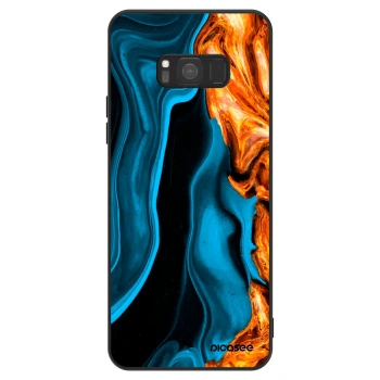 Szilikon tok erre a típusra Samsung Galaxy S8 G950F - Gold blue