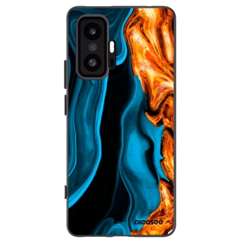 Picasee fekete szilikon tok az alábbi mobiltelefonokra Xiaomi 11T Pro - Gold blue