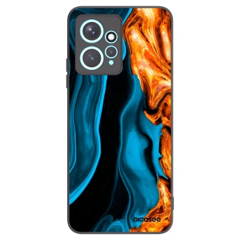 Picasee fekete szilikon tok az alábbi mobiltelefonokra Xiaomi Redmi Note 12 4G - Gold blue
