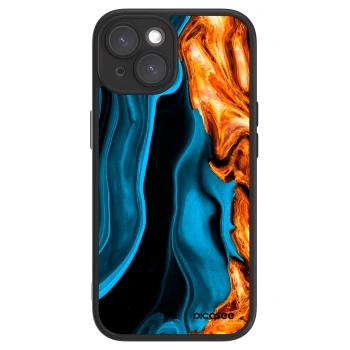 Szilikon tok erre a típusra Apple iPhone 15 - Gold blue