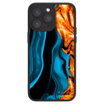 Picasee ULTIMATE CASE MagSafe Apple iPhone 15 Pro Max - készülékre - Gold blue
