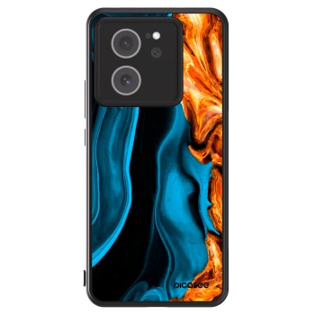 Picasee ULTIMATE CASE Xiaomi 13T Pro - készülékre - Gold blue