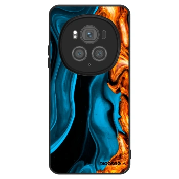 Szilikon tok erre a típusra Honor Magic6 Pro - Gold blue